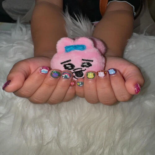 画像3383：お子様ネイル💅 